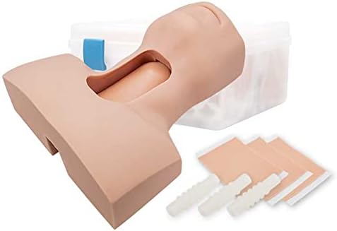 GHDE&MD Tracheostomy and Intubation Training Model, Cricothyrotomy, Tracheotomy Care Training Manikin