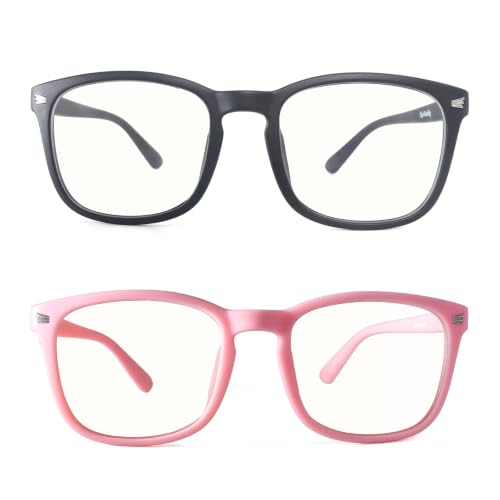Image of EYEBUDDY Blue Light Glasses for Kids Boys Girls,Computer Gaming Bluelight Glasses,Fake Glasses for Ages 2-12