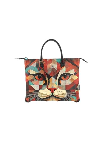 Sac à Main Gabs G3 Plus M Cuir Fin Chat Rouge pour Alléger Vos Jours