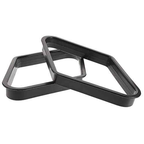 BCOATH 2pcs Billiard Ball Rack Set for Pool Table Snooker Fixing Rack Billiard Ball Storage Pool Accessories