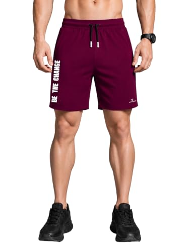 Image of Dpassion Quick Dry Polyester Sport Shorts for Men | Gym, Running and Training Shorts
