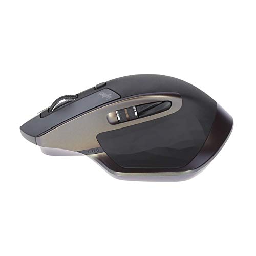 Logitech MX Master Wireless Mouse - Utilisation sur n'importe Quelle Surface, Forme Ergonomique, défilement Hyper Rapide, Rechargeable, pour Les Ordinateurs Apple Mac ou Microsoft Windows - Noir/Or