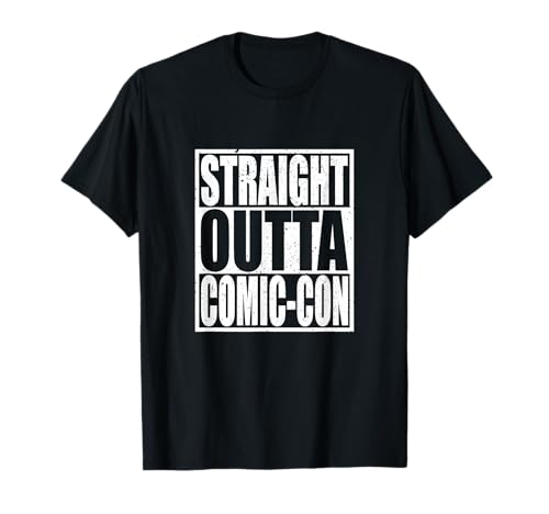 Straight Outta Comic-Con Anime Lover Cosplay T-Shirt