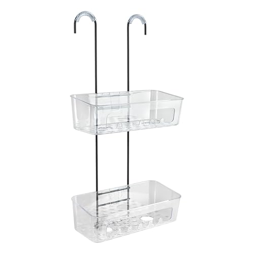 Estante Doble Cesta Ducha Origin Lava Negro