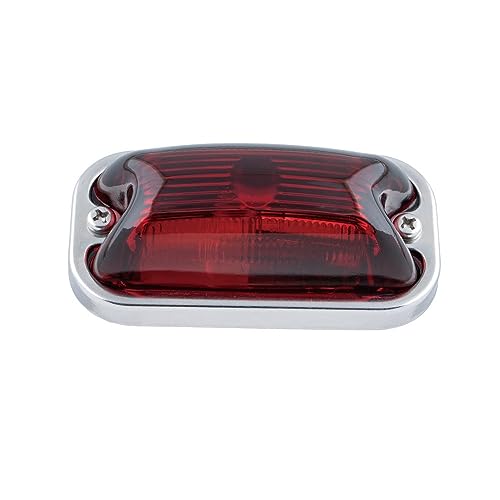 当時物　角マーカー　ガラスレンズ 角型マーカーランプ用交換レンズ ガラス製