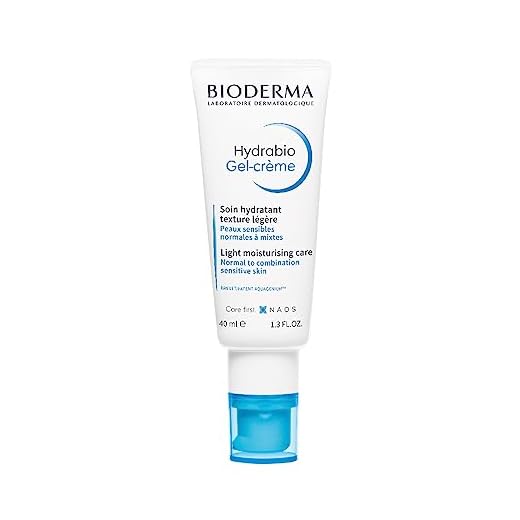 BIODERMA HYDRABIO Gel-Crème 40ml | Hydrate intensément et durablement - Lisse le grain de peau | Peaux déshydratées, sensibles et en manque d'éclat - Peaux normales à mixtes