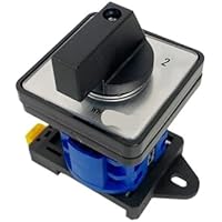 LTRAJUYNH 20A DIN Rail Mounted Conversion Selector /2 Two Poles