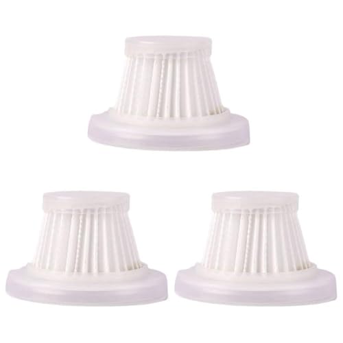 Vibsky 1/3/5 filtros para aspiradora de coche, accesorios de microfiltro inalámbricos portátiles para electrodomésticos, herramientas de limpieza del hogar, piezas de repuesto, 3 piezas