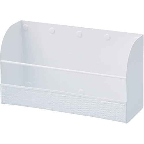 リヒトラブ マグネットラック L ヨコ型 白 A7452-0