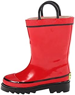 Western Chief Kids Firechief 2 Rainboot (Toddler/Little Kid/Big Kid) Red 3 Little Kid M | Image 3