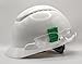 Hard Hat Clip Collection - Safety Glasses Holder - Green