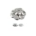 Cover Buttons - 5/8" (SIZE 24) - FLAT BACKS - QTY 50