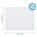 60 Pcs Sublimation Mouse Pads Blanks White Mouse Mat Bulk for Sublimation Transfer Heat Press Printing DIY Crafts Mousepad for Custom with Non Slip Bottom, 24 x 20 x 0.2 cm