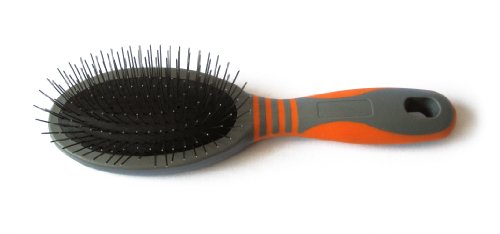 GoGo Pet Products Deluxe Pin Pet Grooming Brush, Large
