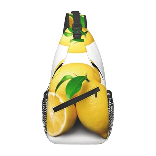 Sac à dos poitrine Lemon grand format avec sangle ergonomique de voyage