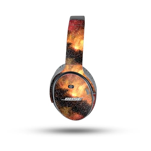 Image of MightySkins Glossy Glitter Skin Compatible with Bose QuietComfort 35 II Headphones - Spacial Overload | Protective, Durable High-Gloss Glitter Finish | Easy to Apply