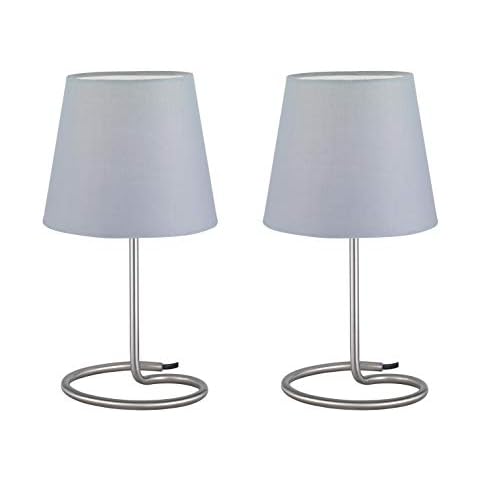 Lámparas de mesa Reality R50272042 - Set de 2 unidades, color azul Cover