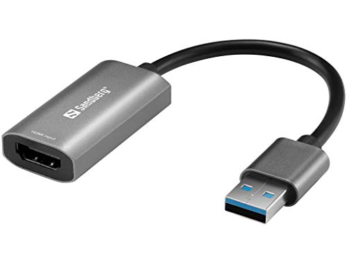 Capture vidéo pour streaming et enregistrement HDMI vers USB Sandberg