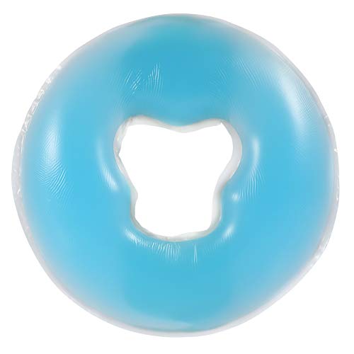 XingYue Direct 4 Colores Silicona Almohada masajeador Belleza Cuidado de la Piel Suave superposición Cara Relajarse Cuna Almohadilla de cojín (Color : Sky Blue)