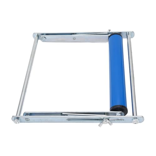 Alloy Steel Miter Saw Stand, Versatile Multifunctional Roller Support Stand with Sphere Bearing Rollers, Rollers Support Stand for Attachment Tool(Blue)