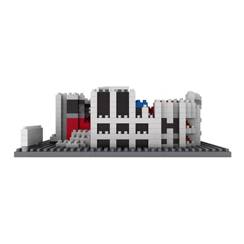 Image of FOCO NFL Unisex-Adult NFL Team Construction Blocks 3D Mini BRXLZ Stadium