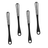 SOIMISS 4 Stück Teiliges Handrührbesen Manuell für Küche Eier Schlagen Mixen Rühren Ergonomisch Komfortabel Vielseitig für Backen Kochen Dessert Cafés Geschenkidee Wiederverwendbar