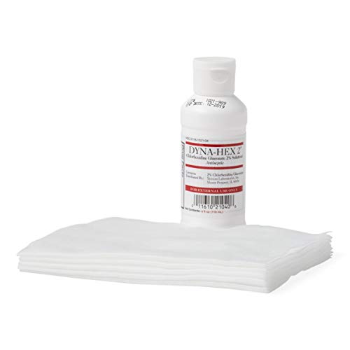 Medline Dyna-Hex 4% CHG Scrub with Wipes