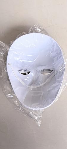 Yamoloz Paintable Paper Masks for Carnival Cosplay - Image 3