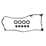 X AUTOHAUX 1 Set Valve Cover Gasket Set VS50606R for Honda Civic DX LX V-TEC 1.7L 1668CC L4 SOHC (16 VALVE) ENG CODE D17A1 2001-2005