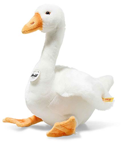 Steiff Fritzi Gans, Plüschtier 27 cm, Bauernhof Plüschgans, Kuscheltier für Kinder, Schmusetier zum Spielen & Kuscheln…