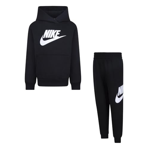 Nike Kinder Club Fleece Set, Black, 4/5 Jahre
