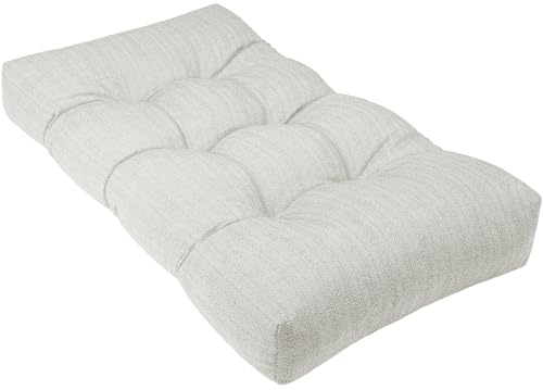 ROFIEJOX Waterproof Bench Cushion 36 Inch - Oliven Fabric