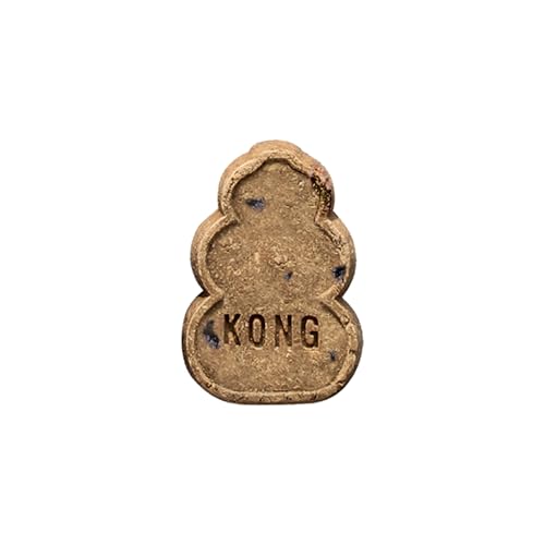KONG Snacks - Natürliche Hundekekse - Mit leckerem Geschmack - Für KONG-Spielzeuge - Hühnerleber, Kleine Spielzeuge