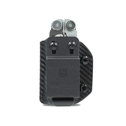 image for Clip & Carry Kydex Multitool Sheath for The Leatherman Wave and LEATHE