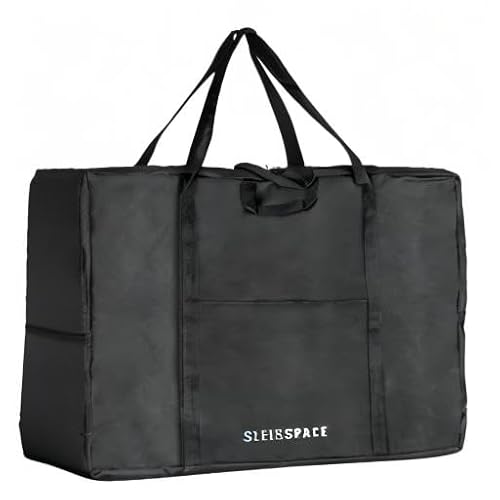 Sleek Space Art-Portfolio-Hülle. Soft Case Professionelles Portfolio mit Multi-Griffen für Artwork Lagerung, Präsentationsbuch Tragetasche (19x25 Zoll)