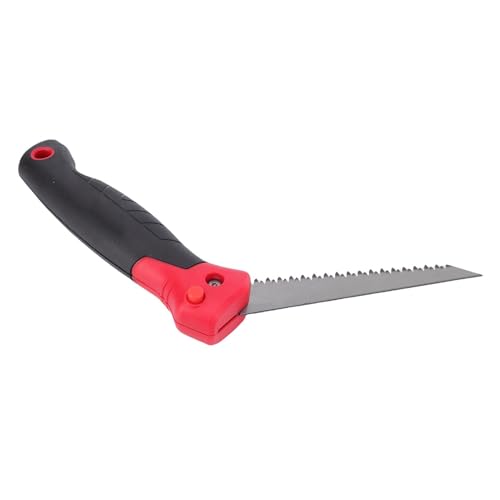 Generic Sierra Plegable para Placas de Yeso, Hoja de Acero Afilada SK5, Sierra de Mano Portátil para Corte Limpio, Uso en Exteriores