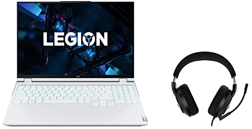 Image of Lenovo Legion 5Pro Intel i7 11thGen 16 inch(40.64cm) 500nits WQXGA Gaming Laptop(16GB /1TB SSD /6GB RTX 3060 /165Hz /Win11 /MSO /Blue Backlit /3Yr Warranty /3months Game Pass /2.3Kg) 82JD005KIN + Legion Headset