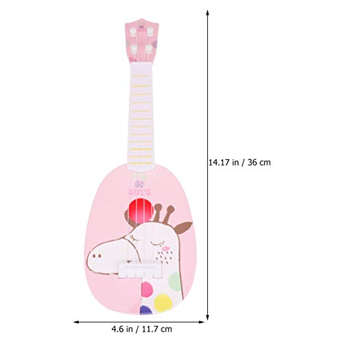 MILISTEN Kids Gitaar 4 Snaren Gitaar Speelgoed Kleine Ukelele Akoestische Gitaar Muziekinstrument Educatief Speelgoed… - Image 3