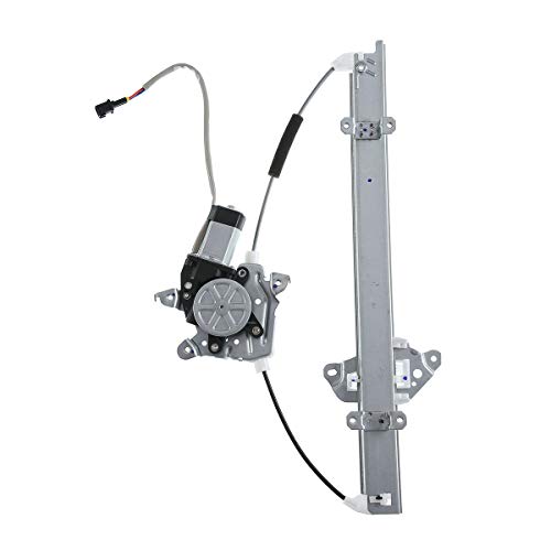 YHTAUTO Front Power Window Regulator Passenger Side with 2-Pin Motor Assembly for Nissan Versa 2007-2013, Tiida 2007-2013