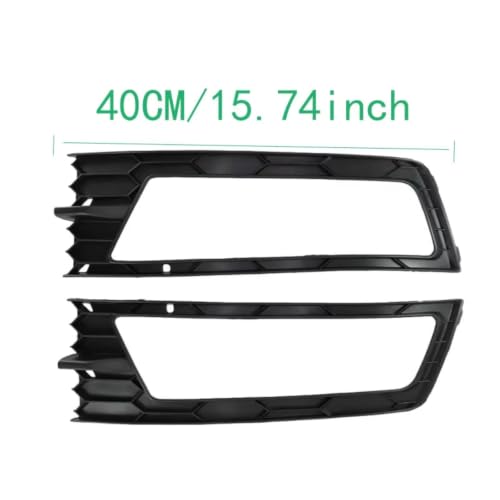 Cubiertas de luz antiniebla 5JA807367 para reparar la rejilla inferior de Skoda Rapid 3