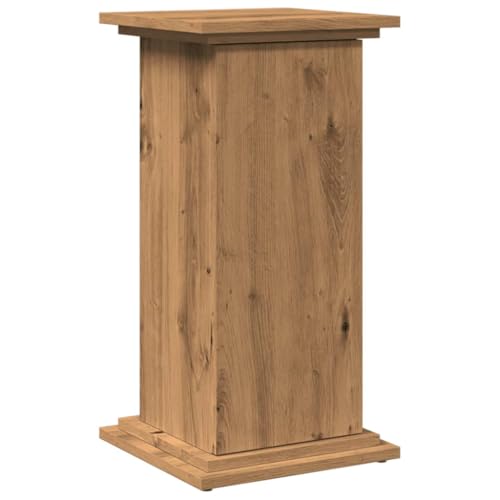 vidaXL Piédestal avec rangement chêne artisanal bois d'ingénierie
