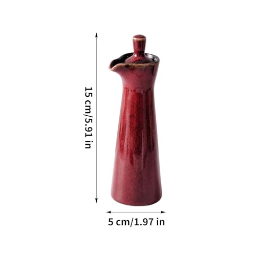 Botella de condimento de cocina y tarro de salsa de soja japonés de 120ml 7
