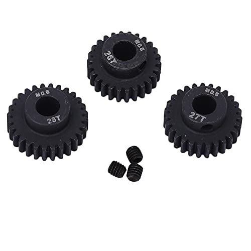 Pinion Gear Set for 1/10 1/8 RC Car, Engine Motor Module