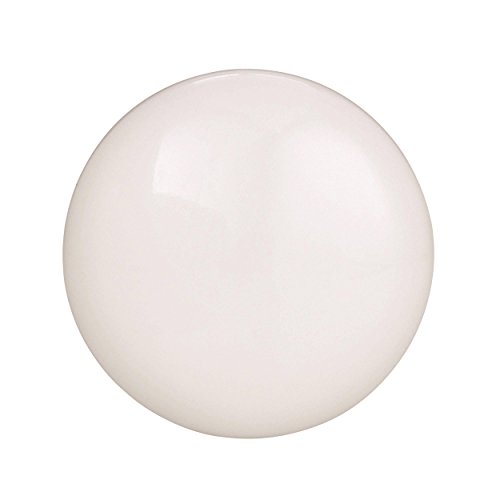 Amerock | Cabinet Knob | White | 1-1/2 Inch (38 Mm) Diameter | Everyday Heritage | 1 Pack | Drawer Knob | Cabinet Hardware #TOP1