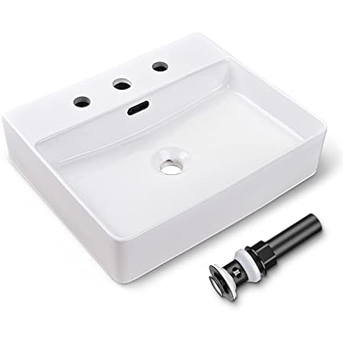 Aquaterior Rectangle Bathroom Vessel Sink Cover