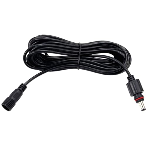 FEOXSHAL Solar Water Fountain Extension Cord, 10 Feet Waterproof Solar Fountain Power Cord...