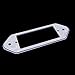 P90 Dog-ear to Mini Humbucker Pickup Adapter Ring, 4Ply White Pearloid
