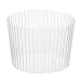 Restaurantware-SLEEVES ONLY: Bev Tek Coffee Cup Sleeves, 50 Ripple Design Hot Cup Sleeves - Fits 12-, 16-, & 24-OZ Cups, Disposable, Clear Plastic Cold Cup Sleeves, For Hot & Cold Drinks