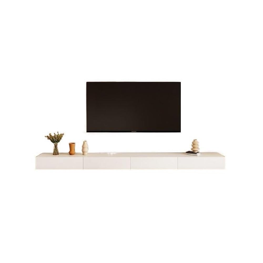 DFGHNBVC Console Minimalist Floating Tv Unit Wall Mounted Cabinet Small Apartment Entertainment Media Console Center Entertainment,Size_Name-Small