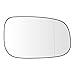 Produktbild SENZEAL Spiegelglas Rechts Beifahrerseite Beheizbar mit Trägerplatte für Volvo C30 C70 2006-2009 S40 S60 S80 V50 2007-2009 30762572 Außenspiegel Glas Ersatz (Rechts)
